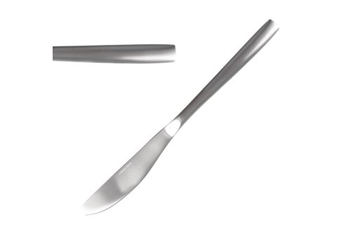  HorecaTraders Couteaux de table satinés | 12 pièces 