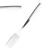HorecaTraders Fourchettes à pâtisserie en satin | 12 pièces