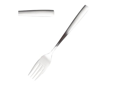  HorecaTraders Satin Pastry Forks | 12 pieces 