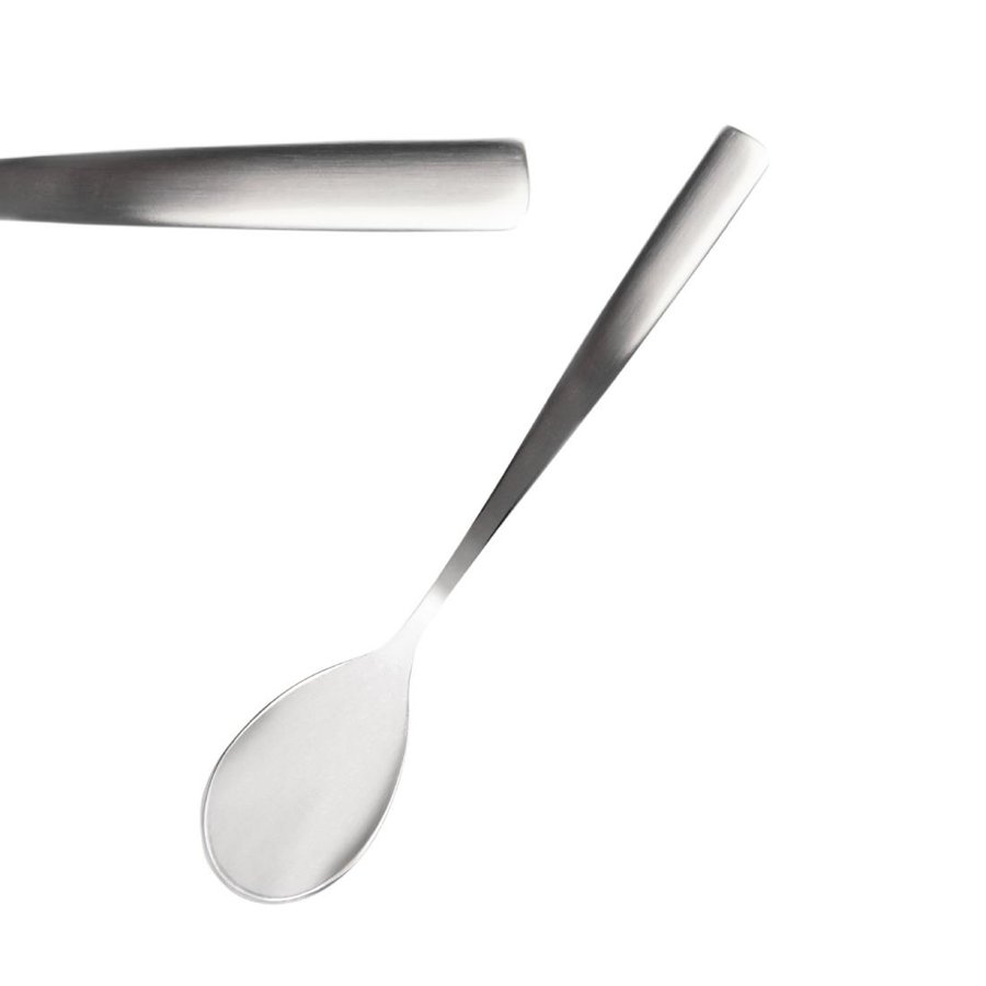 Satin coffee spoons | 12 pieces