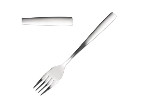 HorecaTraders Fourchettes de table en satin | 12 pièces 