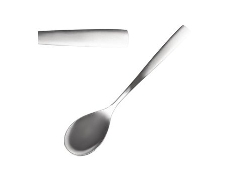  HorecaTraders Satin dessert spoons | 12 pieces 