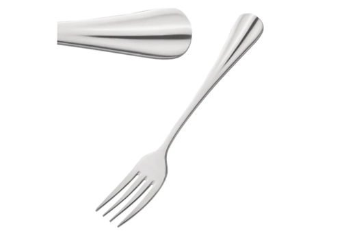  HorecaTraders Fourchettes à dessert pour baguette | 12 pièces 