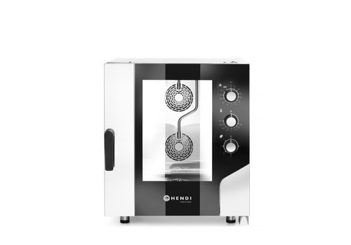  Hendi Heißluftofen mit Dampf 6 x GN 1/1 400 Volt | Premium Qualität 