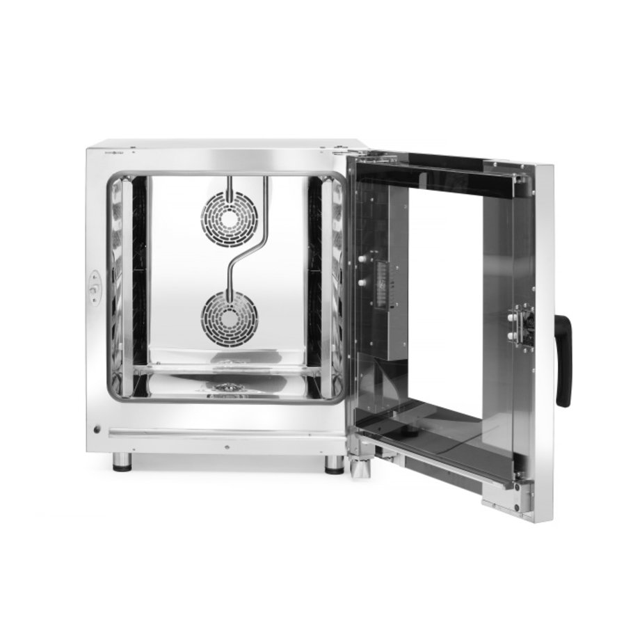 Four à convection avec vapeur 6 x GN 1/1 400 volts | Qualité supérieure