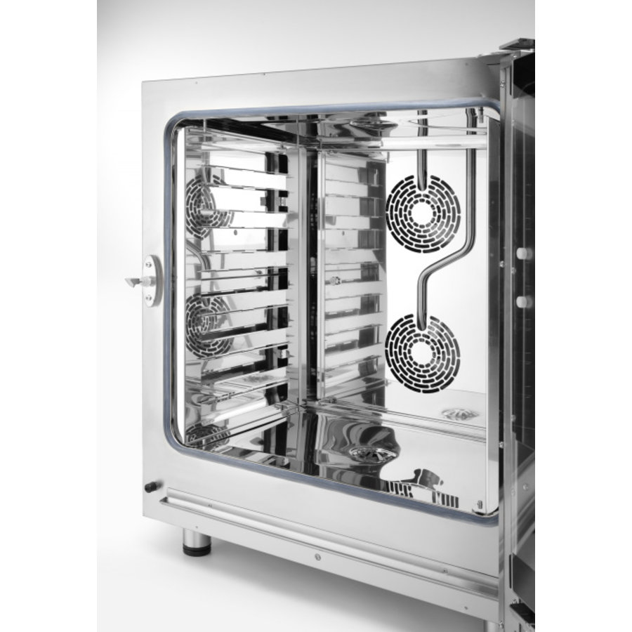 Four à convection avec vapeur 6 x GN 1/1 400 volts | Qualité supérieure