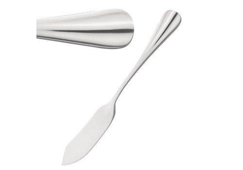  HorecaTraders Baguette-Fischmesser | 12 Stück 