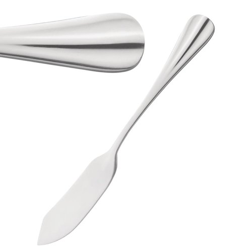  HorecaTraders Baguette-Fischmesser | 12 Stück 