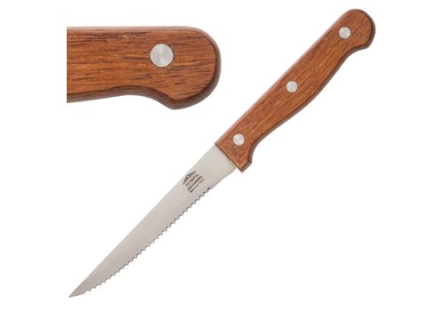  Olympia Couteau à steak | 12 pièces | Bois | 11,5 cm 