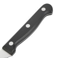 Steakmesser mit Wellenschliff | 12 Stück | Schwarz