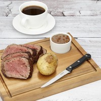 Steakmesser mit Wellenschliff | 12 Stück | Schwarz