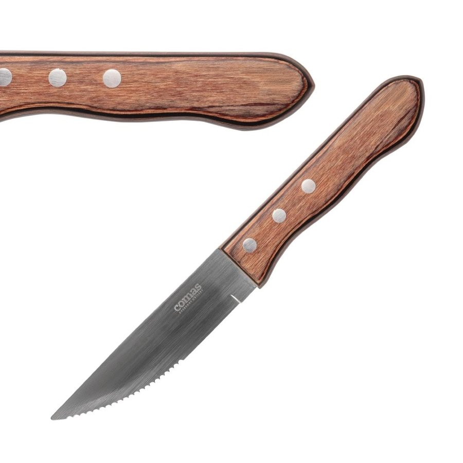 Couteau à steak Churrasco | 6 pièces | Bois