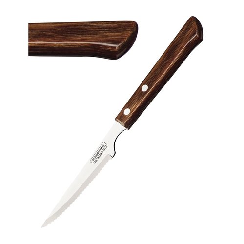  HorecaTraders Chuletero Steak Knives | 6 pieces | Wood 