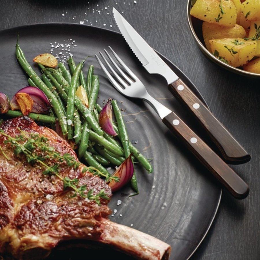 Couteaux à steak Chuletero | 6 pièces | Bois