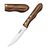 HorecaTraders Jumbo Steak Knife | 4 pieces | Wood