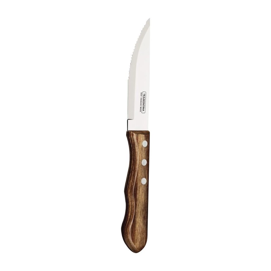 Couteau à steak géant | 4 pièces | Bois