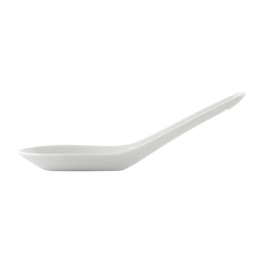 Cuillère à riz | 24 pièces | Porcelaine | Blanc