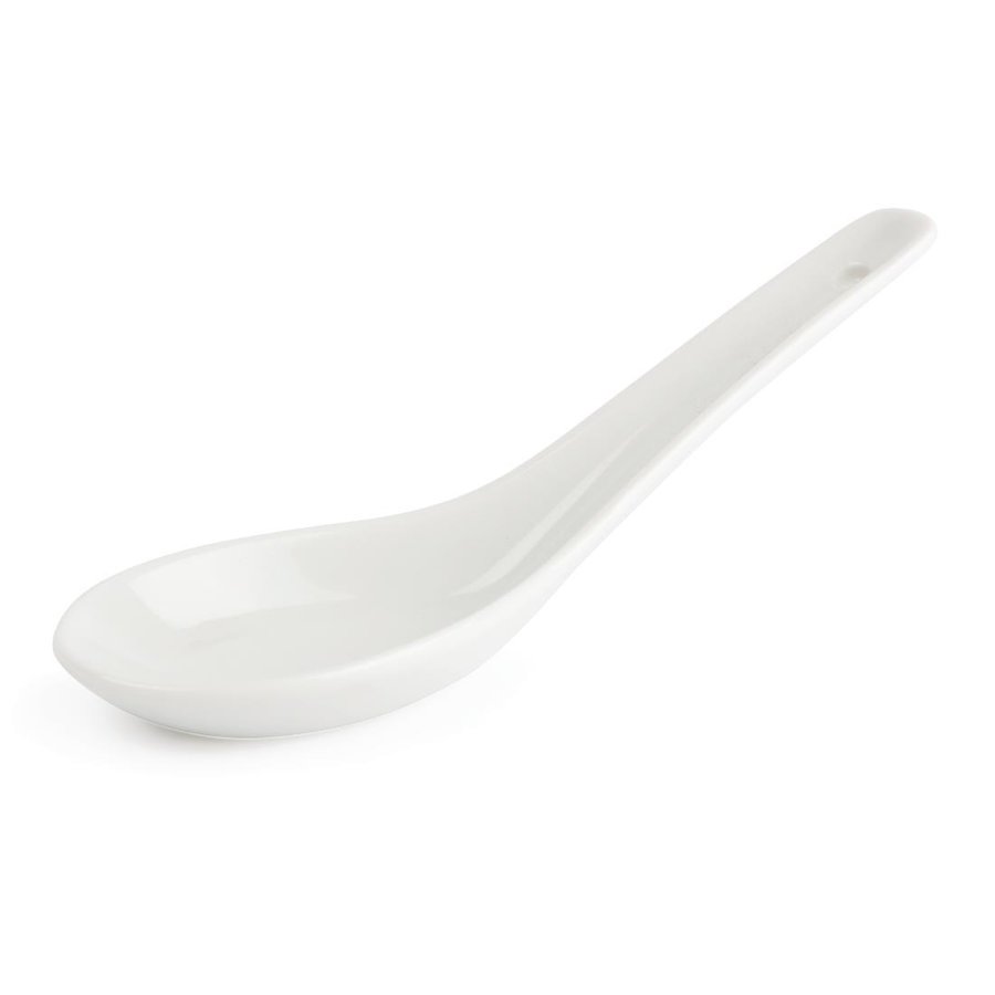 Rice Spoon | 24 pieces | Porcelain | White