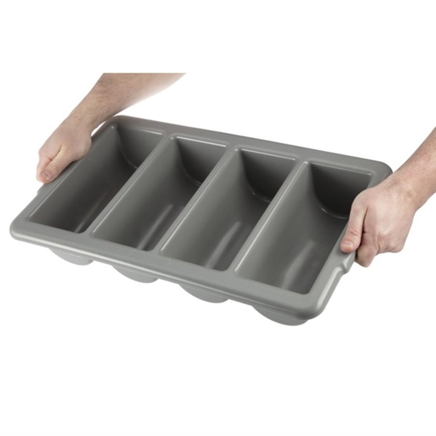Séparateur de couverts Kristallon | Empilable | Plastique