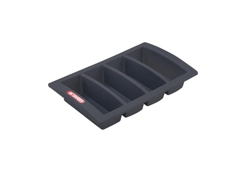  Araven Séparateur de couverts | Empilable | Plastique | 53 x 32,5 x 10 cm 