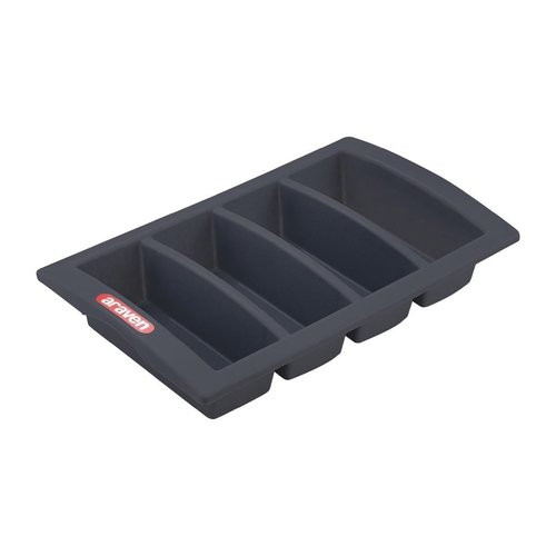  Araven Séparateur de couverts | Empilable | Plastique | 53 x 32,5 x 10 cm 
