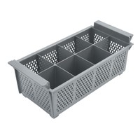 Panier à couverts Kristallon | 8 compartiments | Plastique