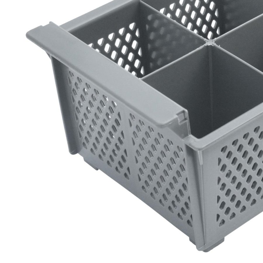Kristallon Cutlery Basket | 8 Compartments | Plastic