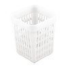 Olympia Couverts tasse carré | Plastique | 11 x 11 x 14 cm