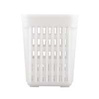 Couverts tasse carré | Plastique | 11 x 11 x 14 cm