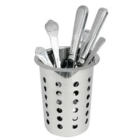 Cutlery cup round | stainless steel | 13.5 (h) cm