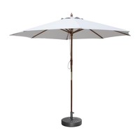 Pied de parasol | Plastique | 20 litres | Noir