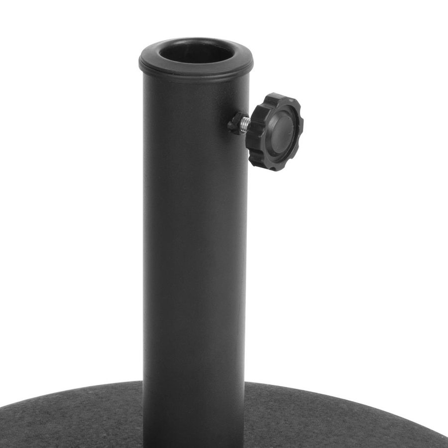 Pied de parasol | Béton | 30 KG | Noir
