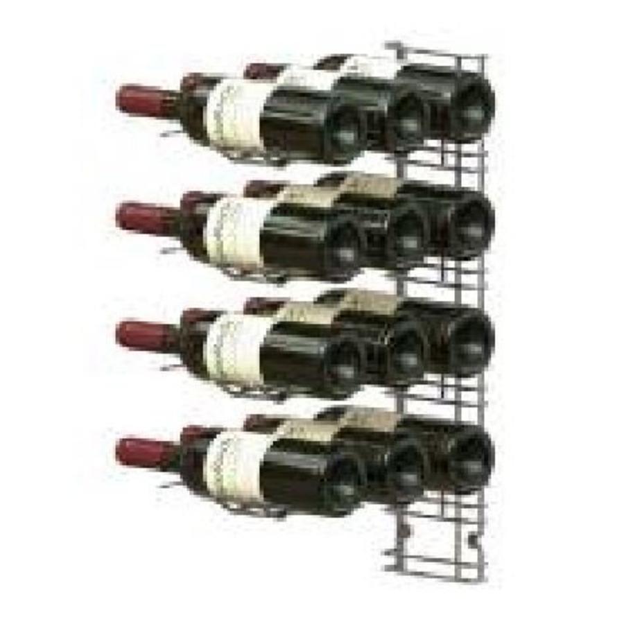 Wall Rack Wine Bottles - 12 Bottles