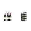 Wine Display Rack 12 Bottles - Wall Mounted
