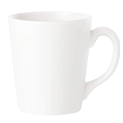  HorecaTraders Simplicity White Mugs | 36 pieces 