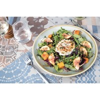 Assiettes à four coupées | Vert mousse | 28 cm | 4 pièces