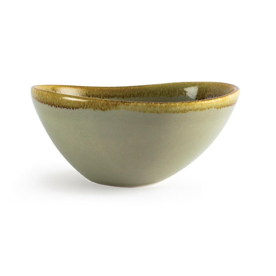 Bols de four | Vert mousse | 16,5 cm | 6 pièces