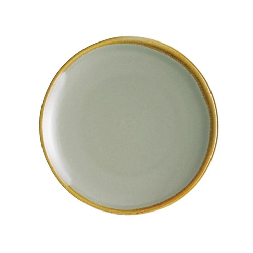  Olympia Kiln Coupe Plates | Moss Green | 17.8cm | Pack of 6 
