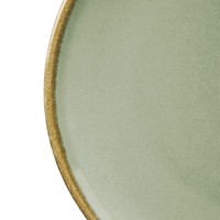 Kiln Coupe Plates | Moss Green | 17.8cm | Pack of 6