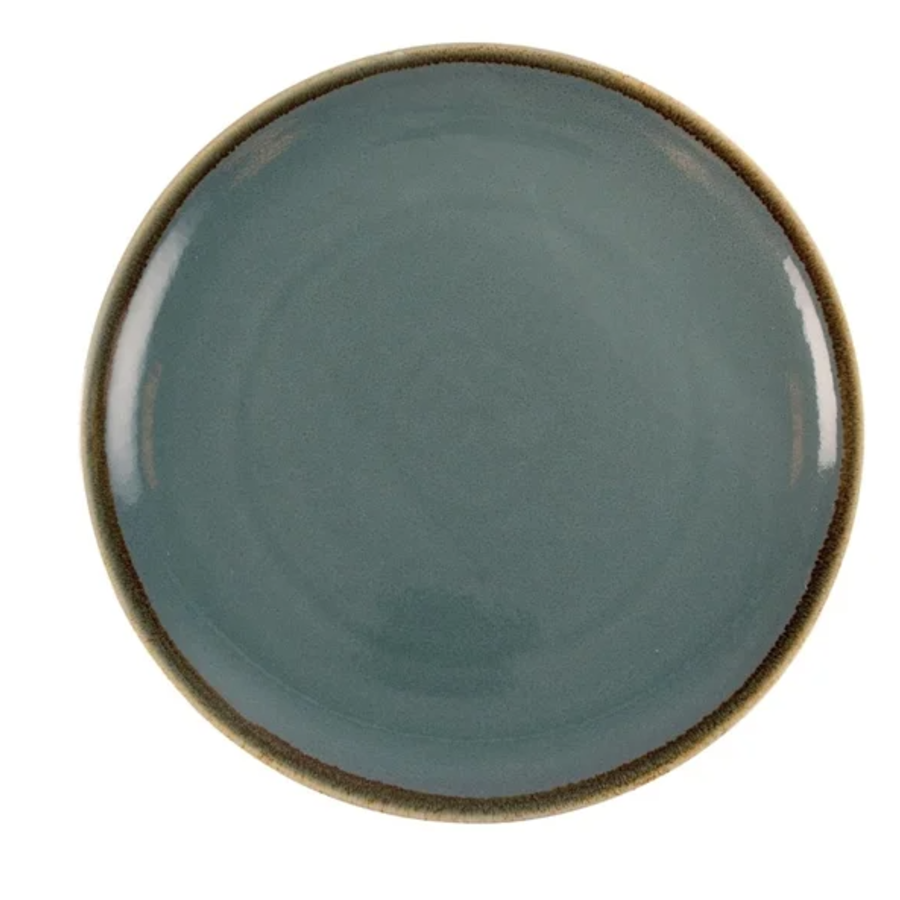 Kiln Coupe-Teller | Blau | 28 cm | 4 Stück