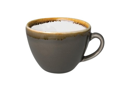  Olympia Kiln Cappuccino Cups | Porcelain | Grey | 23 cl | 6 pieces 