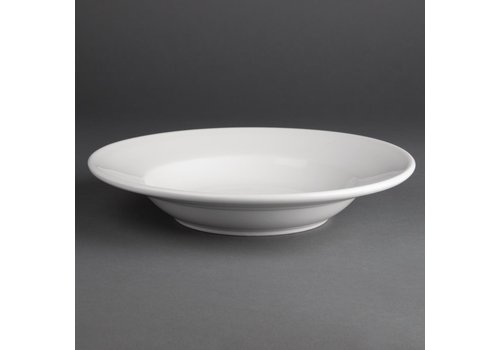  Olympia Assiette creuse Athéna | Porcelaine | 6 pièces | Ø22,8 cm 