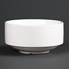 Olympia Lumina stackable soup bowls | Porcelain | 6 pieces | 39.8cl