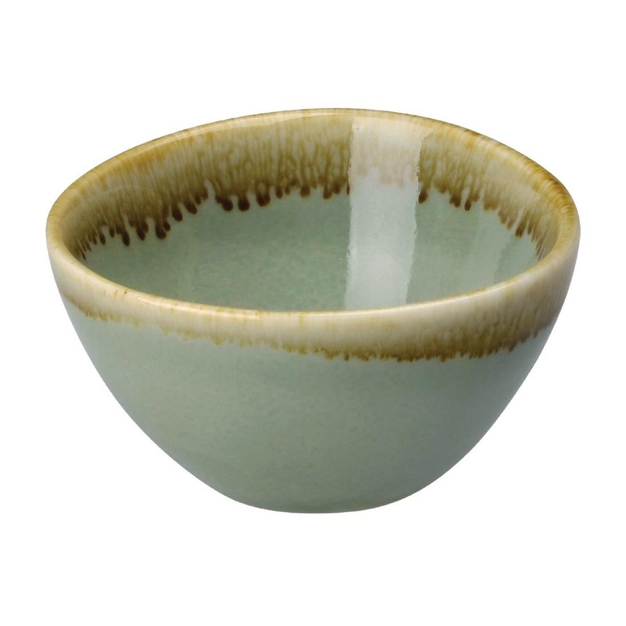 Bols de four | Vert mousse | 7 cm | 12 pièces