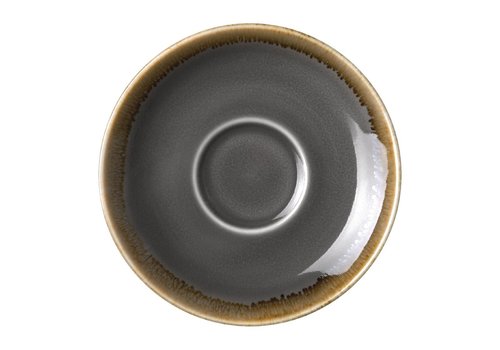  Olympia Kiln Espresso Saucers | Grey | 11.5cm | 6 pieces 