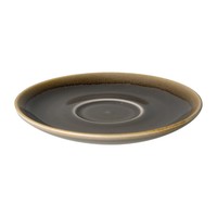Kiln Cappuccino Dishes | Gray | 14cm | 6 pieces