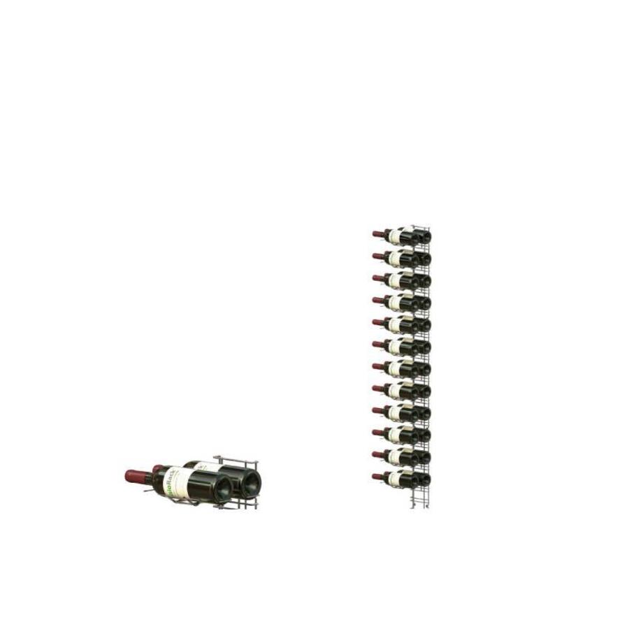 Wall Mounted Wine Rack 24 Bottles