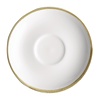 Kiln Cappuccino Saucers | Chalk White | 16cm | 6 pieces