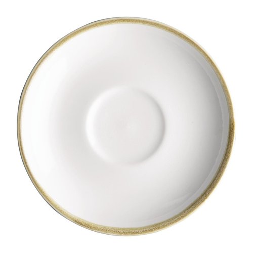 Olympia Kiln Cappuccino Dishes | Chalk White | 16cm | 6 pieces 