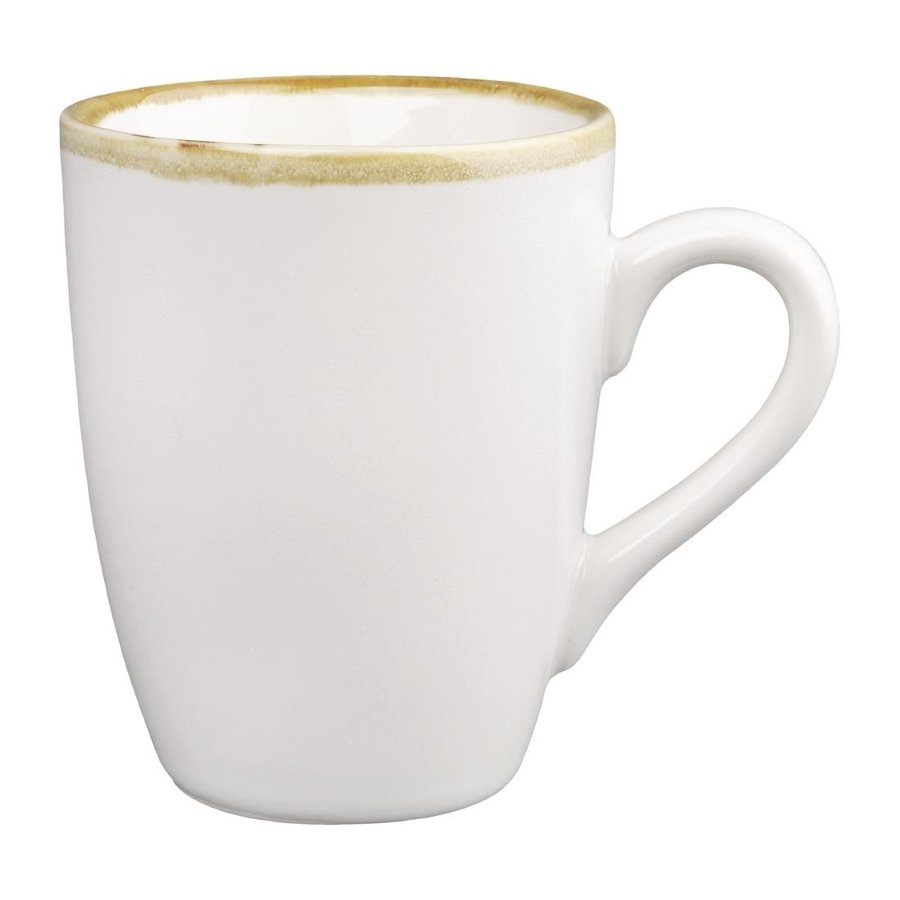 Kiln Mugs | Chalk White | 34cl | 6 pieces